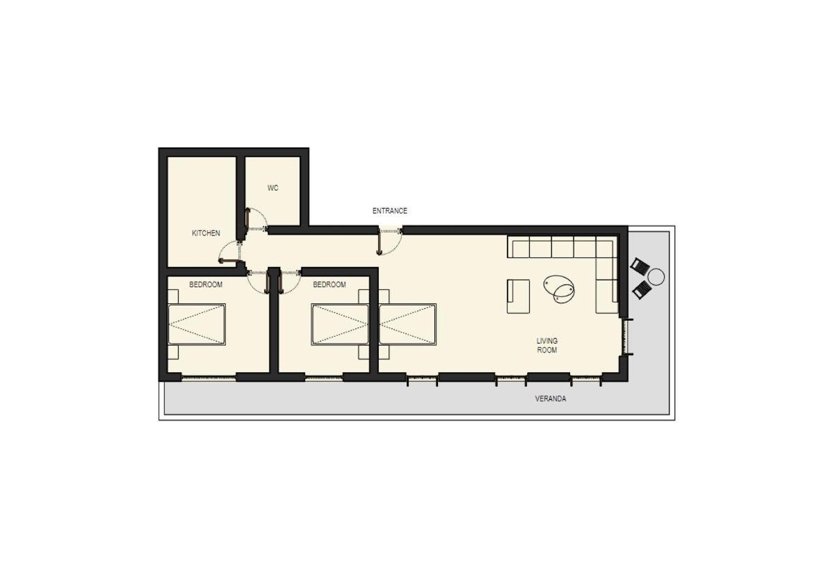 شقة Houseloft Koromila Sea View سالونيك المظهر الخارجي الصورة
